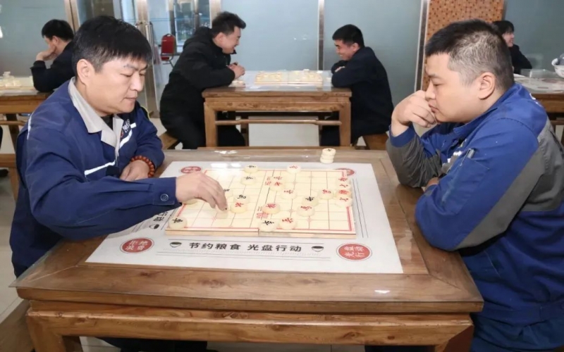 員工天地｜以棋會友 樂在“棋”中 榮程鋼鐵集團開展職工象棋比賽